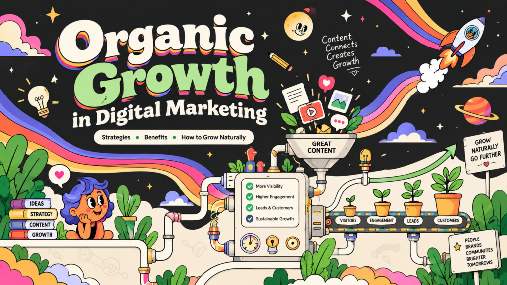Organic growth in digital marketing strategies and benefits