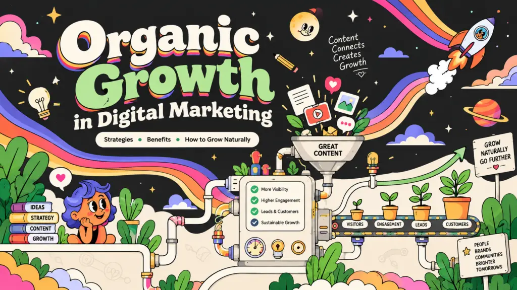 Organic growth in digital marketing strategies and benefits